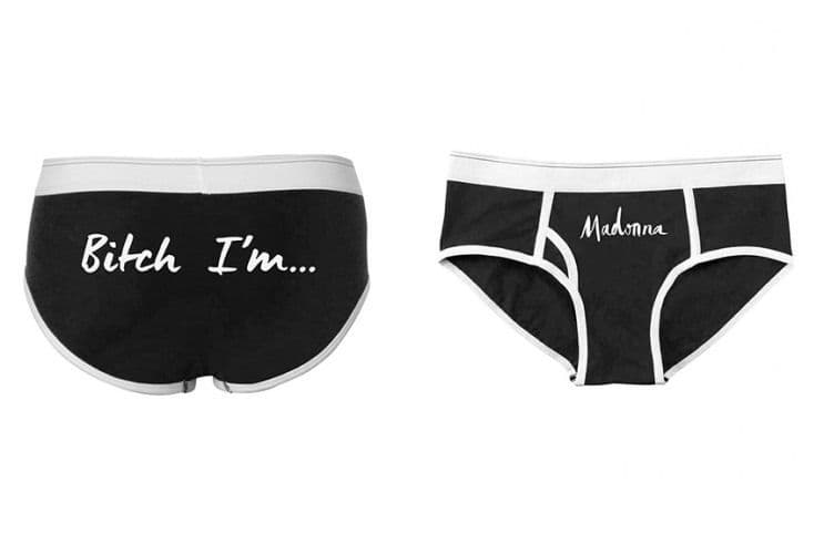 REBEL HEART TOUR - BITCH I M MADONNA BOY BRIEFS