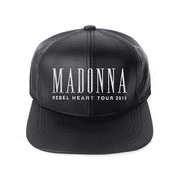 REBEL HEART TOUR - BLACK LEATHER CAP