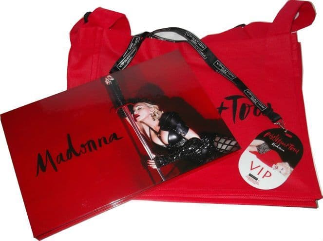 Vip Book Bag REBEL HEART TOUR VIP BOOK - VIP BOOK LANYARD & TOTE BAG
