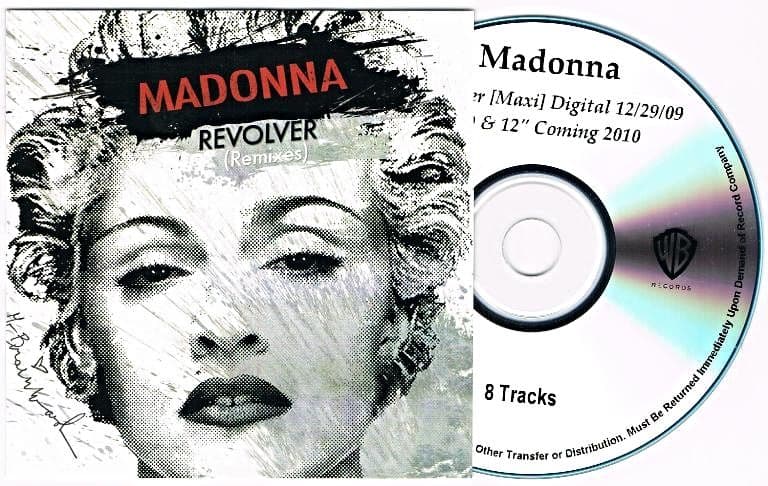 REVOLVER REMIXES - USA PROMO ONLY CD