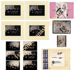 SEX BOOK 1992 NEW YORK LAUNCH PARTY INVITE, PASSES, PHOTOS & NEGATIVES FROM WARNER BROS.