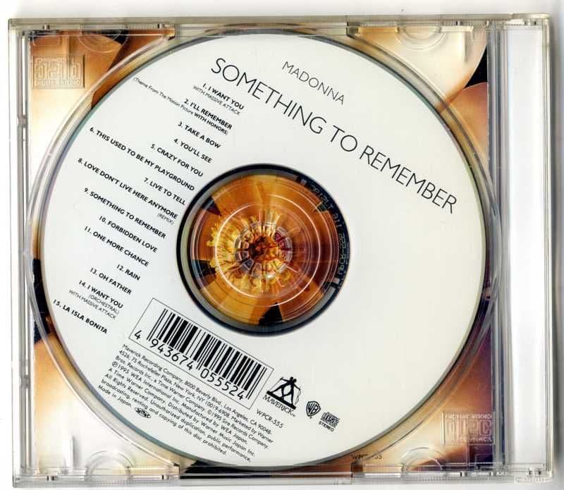 Something To Remember Singaporean GOLD cd album | Madonnashop