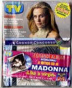 SORISSI E CANZONI TV - ITALY MAGAZINE (APRIL 2003) (w/ LIKE A VIRGIN CD ALBUM)