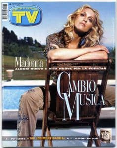 SORISSI E CANZONI TV - ITALY MAGAZINE (OCTOBER 2000)