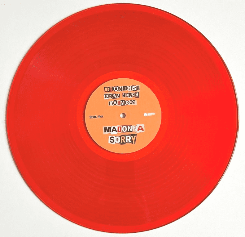 SORRY with MADONNA - BLOND ISH REMIXES ORANGE 12