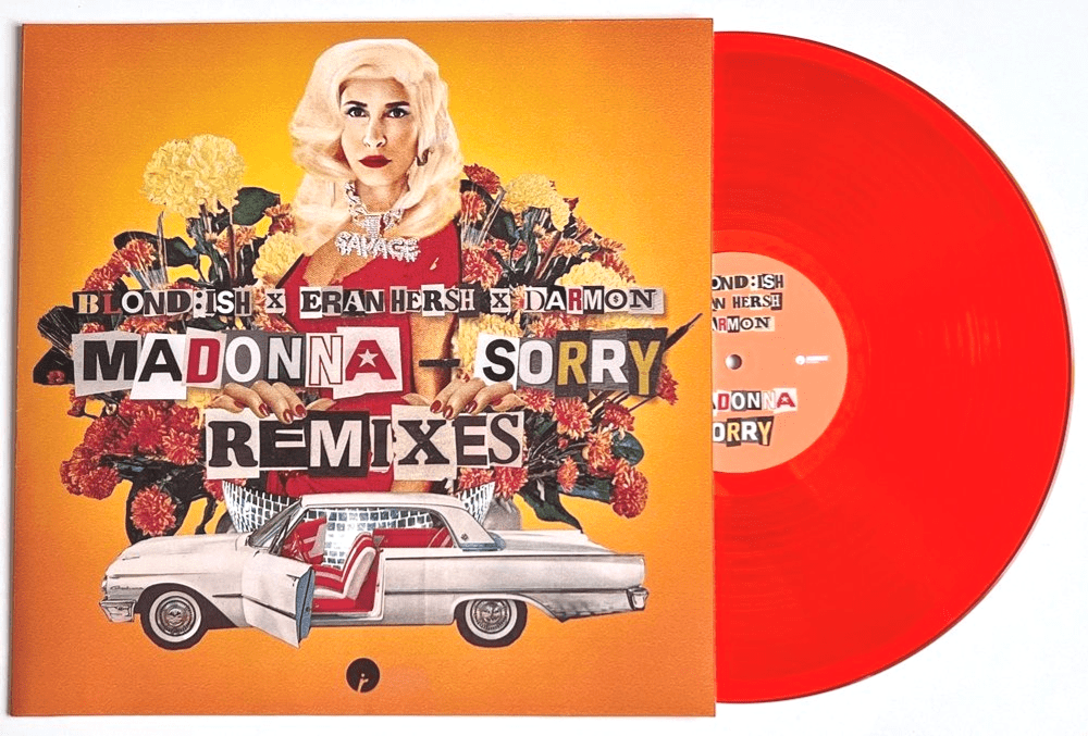 SORRY with MADONNA - BLOND ISH REMIXES ORANGE 12