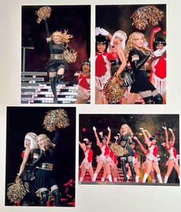 SUPERBOWL 2012 - SET OF 4 LARGE PHOTOS (1)