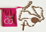 THE CELEBRATION TOUR - EXCLUSIVE BERLIN GERMANY  ROSARY BEADS GOLD