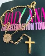 THE CELEBRATION TOUR - EXCLUSIVE CHICAGO ROSARY BEADS GOLD
