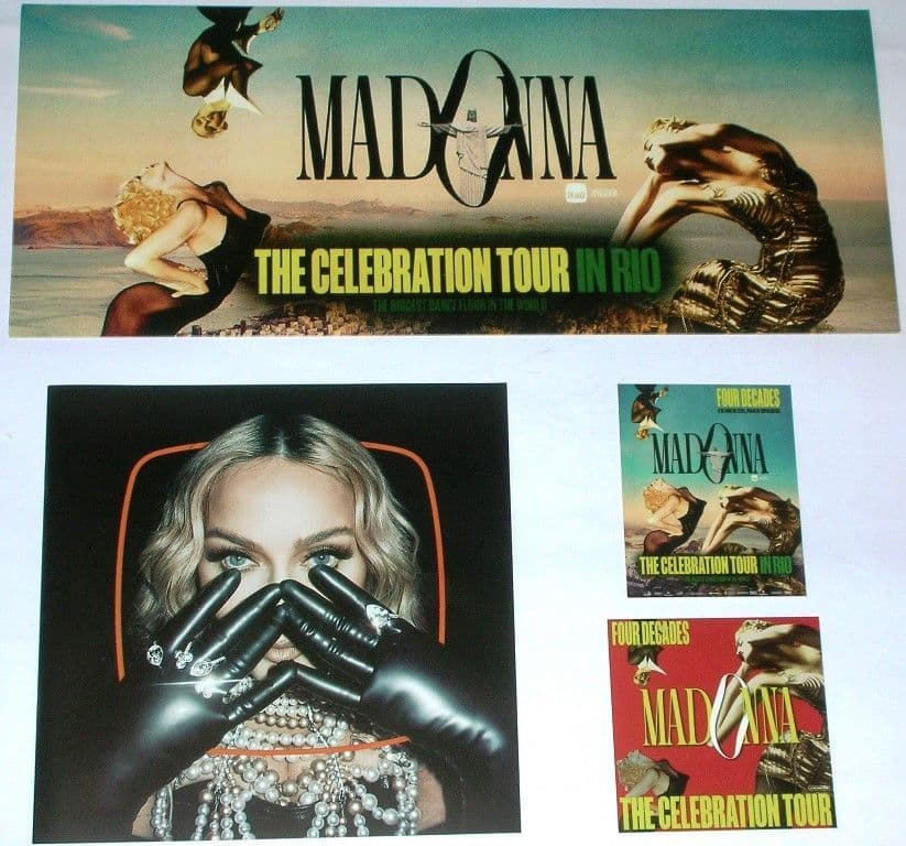 THE CELEBRATION TOUR IN RIO - 3LP COLOUR VINYL 1