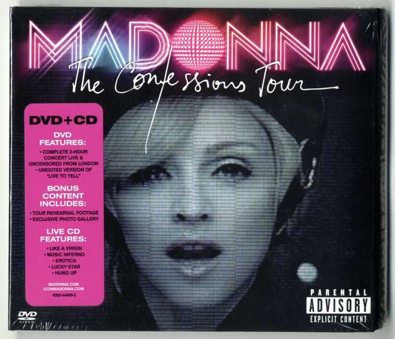 THE CONFESSIONS TOUR - 2 DISC CD / DVD DIGIPAK SEALED