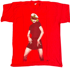 THE GIRLIE SHOW  TOUR - 1993 RED SAILOR  T-SHIRT