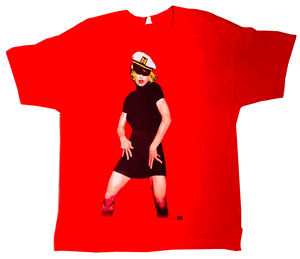 THE GIRLIE SHOW  TOUR - 1993 RED SAILOR  T-SHIRT