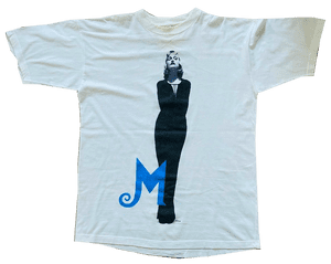 THE GIRLIE SHOW TOUR - 1993 RESCUE ME WHITE T-SHIRT