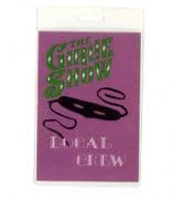 THE GIRLIE SHOW TOUR - LOCAL CREW LAMINATE PASS
