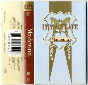 THE IMMACULATE COLLECTION - UK / EU CASSETTE ALBUM