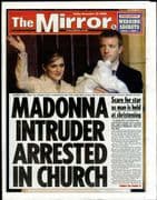 THE MIRROR / STAR / SUN / EXPRESS NEWSPAPERS - VARIOUS COVERS SET x5