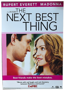 THE NEXT BEST THING - UK PROMO POSTER