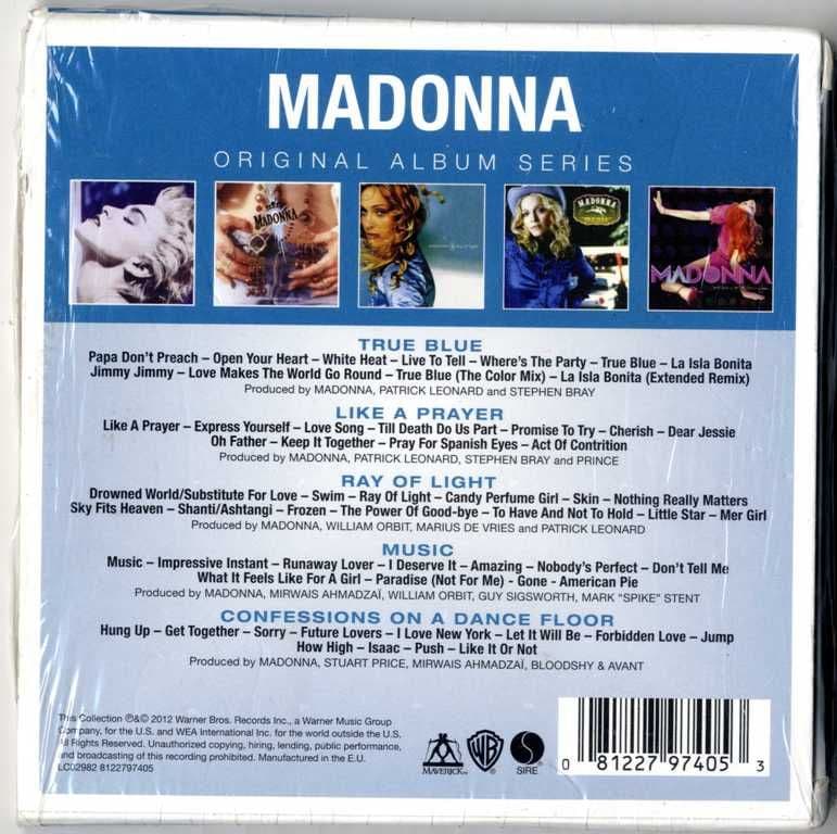 THE ORIGINAL ALBUM SERIES - CD ALBUM BOX SET