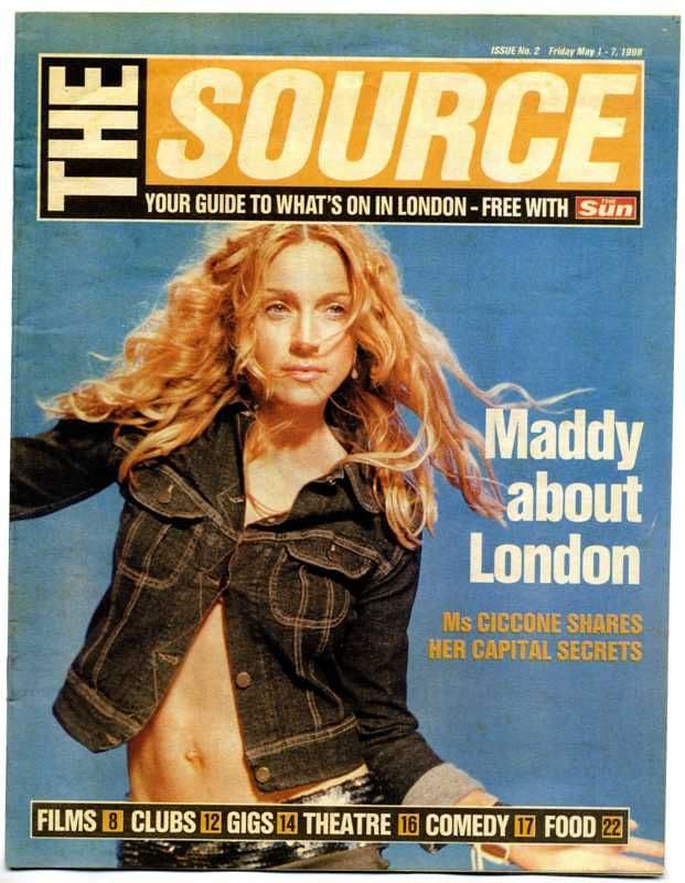 THE SOURCE - UK NEWSPAPER MAGAZINE MAY 1998
