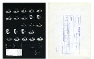THE VIRGIN TOUR - 1985 ORIGINAL CONTACT SHEET FROM WARNER BROS.