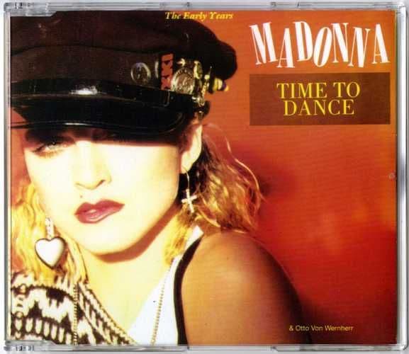 MADONNA TIME TO DANCE ピクチャーレコード TIME TO DANCE THE EARLY YEARS - UK CD SINGLE 1
