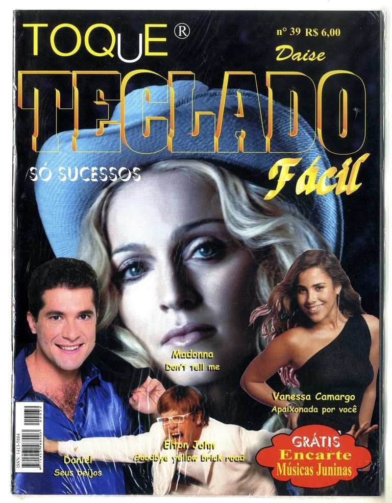 Toque Magazine TOQUE TECLADO - BRAZIL MAGAZINE 2001 SEALED