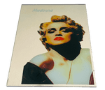 TRUE BLUE  - 1980's MIRROR (12" x 8")