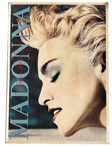 TRUE BLUE - 1986 ALBUM PROMO POSTER