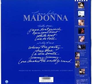 TRUE BLUE - JAPAN VINYL LP (P-13310)