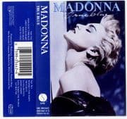 TRUE BLUE - UK CASSETTE ALBUM