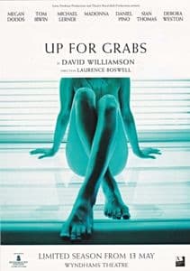 UP FOR GRABS - 2002 UK THEATRE FLYER