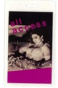 VIRGIN TOUR - LAMINATE ALL ACCESS PASS