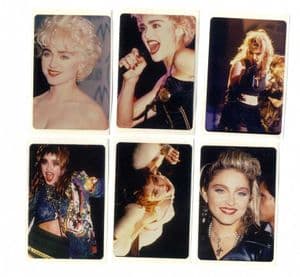 VIRGIN & WHO'S THAT GIRL TOUR - STICKERS (SET OF 6)
