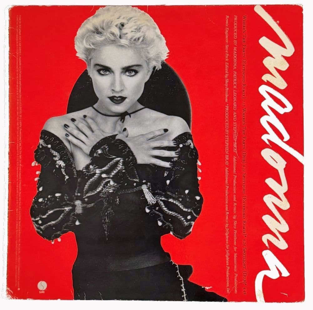 マドンナ　Where's The Party 　Disconet 12” WHERE S THE PARTY / SPOTLIGHT - USA PROMO 12