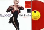 WHO'S THAT GIRL / COMMOTION - RSD 2022 COLOUR 12" RED VINYL (1)