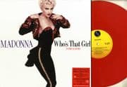 WHO'S THAT GIRL / COMMOTION - RSD 2022 COLOUR 12" RED VINYL