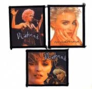 WHO'S THAT GIRL - EIGHTIES SEW ON PATCHES (x3)