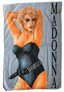 WHO'S THAT GIRL ERA - BLUE FLAG / BANNER (3.5ft x 2.5ft)