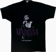 WHO'S THAT GIRL TOUR - 1987 BLACK T-SHIRT