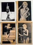 WHO'S THAT GIRL TOUR -  ASSOCIATED PRESS WIRE LASER PHOTO'S (x4)