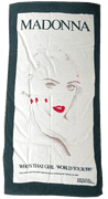 WHO'S THAT GIRL TOUR - OFFICIAL 5ft BEACH TOWEL (1)