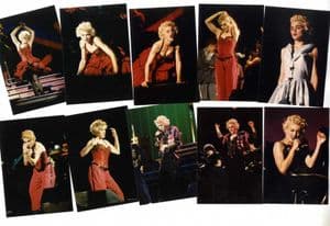 WHO'S THAT GIRL TOUR - SET OF 16 LIVE PHOTOS
