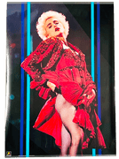 WHO'S THAT GIRL - UK 1987 ANABAS LIVE TOUR POSTER