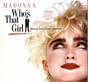 WHO'S THAT GIRL - UK / GERMANY SOUNDTRACK VINYL LP