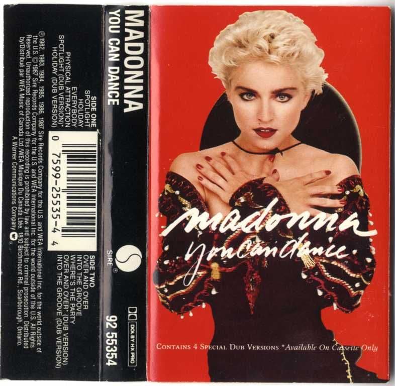 YOU CAN DANCE - CANADA CASSETTE ALBUM