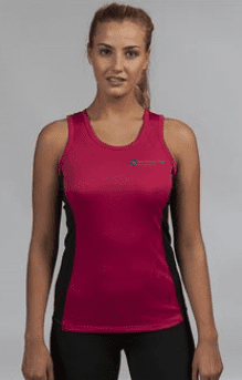 Ladies Yoga Performance Contrast Vest