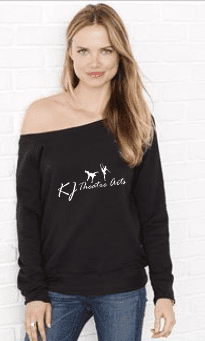 Off Shoulder Fleece Jumper