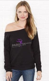 Off Shoulder Fleece Jumper