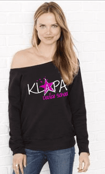 Off Shoulder Fleece Jumper